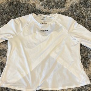 Gymshark white long sleeve